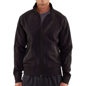 Lululemon Athletica Black Trainer Jacket Full Zipper Coat Men Large
